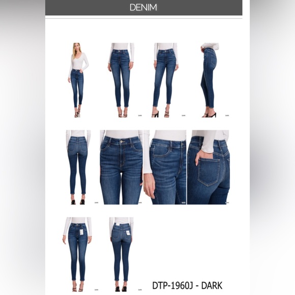 NWT ZENANA HIGH RISE SKINNY JEGGING JEANS - Picture 6 of 6